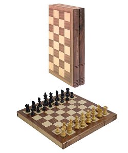 Chess Set - Staunton 3inch King Set with optional cabinet