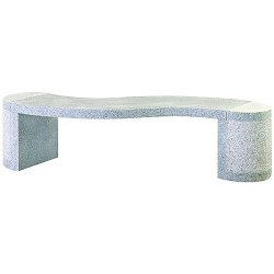 Furniture - Granite Bench<br>Part polished 140 x 35cm