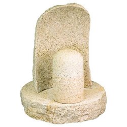 Stone Lighting - 65cm Granite Lamp