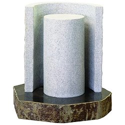 Stone Lighting - 45cm Granite Lamp