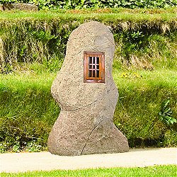 Stone Lighting - 95cm Granite Lamp