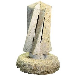 Stone Lighting - 70cm Granite Lamp