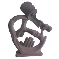 Sculptures - Granite Face Sculpture