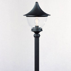 Lyra 499 Matt Black - The finishing touch to garden walls and pillars - Classic Range