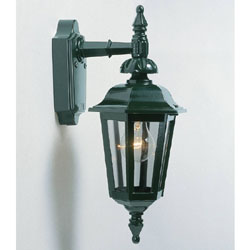 Pallas 519 Green - Top hung wall mounted lamps - Classic Range