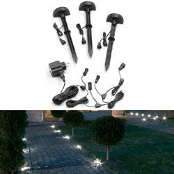 LED Set 7611 - Starter set with 3 LED spotlights