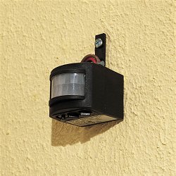 P.I.R Sensor 461 Matt Black - Security Sensor