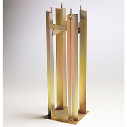 Sub-base fixture 447 - For standard lamp posts and garden columns