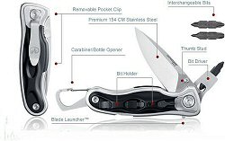Leatherman - e306x . Locking liner knife
