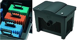 Gravity feed pond filters. - Filter System Biotec 5.1