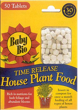 House Plant Care - Baby Bio Plant Food Tablets
