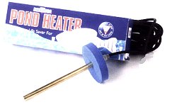 Pond heater - Helps fish survive winter