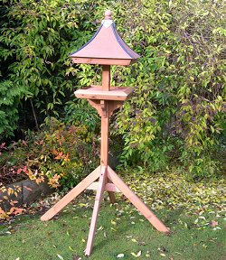 Bird Tables - Lead Cap Square Bird Table