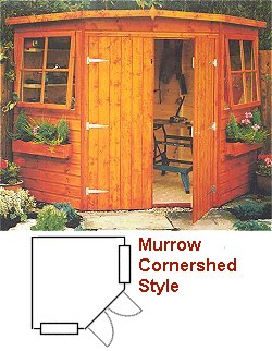 Murrow Cornershed - Building for a corner location