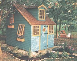 The Cottage - Little Houses, Childrens sheds and playhouses