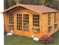 Beaulieu Summerhouses - A substantial well designed garden room.
