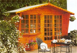 Sandringham Summerhouses - Single front bay window