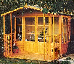 Woburn Summerhouses - A summerhouse with optional veranda