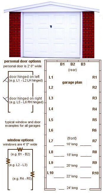10ft 6in wide Apex Roof Single Ultimate Concrete Garages - <b>Area 4</b> A versatile and spacious garage
