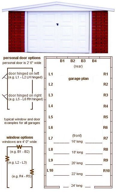 12ft wide Apex Roof Single Ultimate Concrete Garages - <b>Area 3</b> A versatile and spacious garage