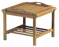 Teak Collection - Side Table and Tray