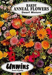 ANNUAL FLOWERS DWARF MIXTURE - Hardy Annuals