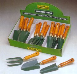Hand Tools - Powder coated heads with solid hardwood handles