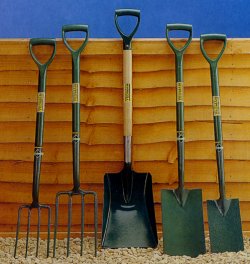 Forks and Spades and Shovels - Quality carbon steel head for durability and strength.