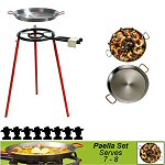 Mediterrani 42cm Paella Cooking Set