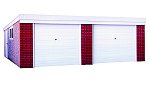22ft 5in wide Pent Roof Double Ultimate Concrete Garages
