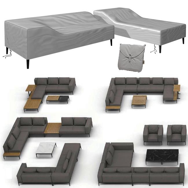 Gloster Grid Modular Seating Luxury Fitted Covers Birstall