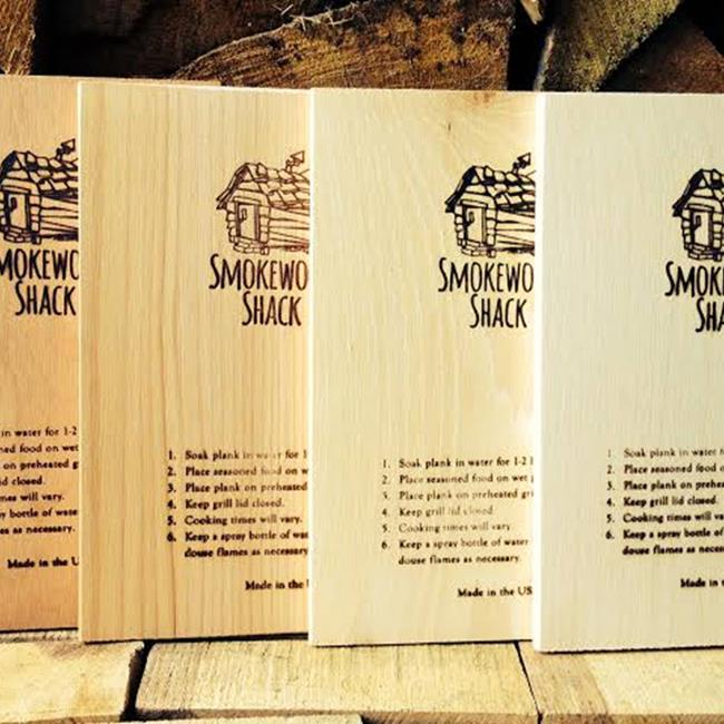 Smokewood Shack Cedar Wood Smoking Plank 8" x 5.25" Birstall