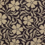 Black & Beige Flowers