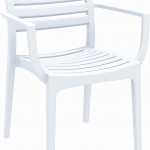 arizona armchair – white