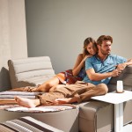 Nomad Modular Centre Units & Wedge Ottoman