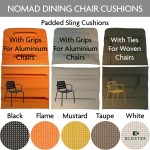 Gloster Nomad Dining Chair Cushions
