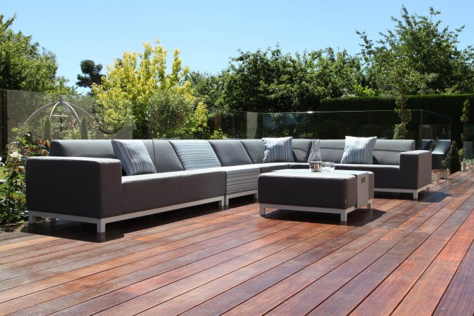 Maze Fabric - Devane Corner Sofa Set - 02