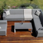 Maze Fabric - Devane Corner Sofa Set - 10