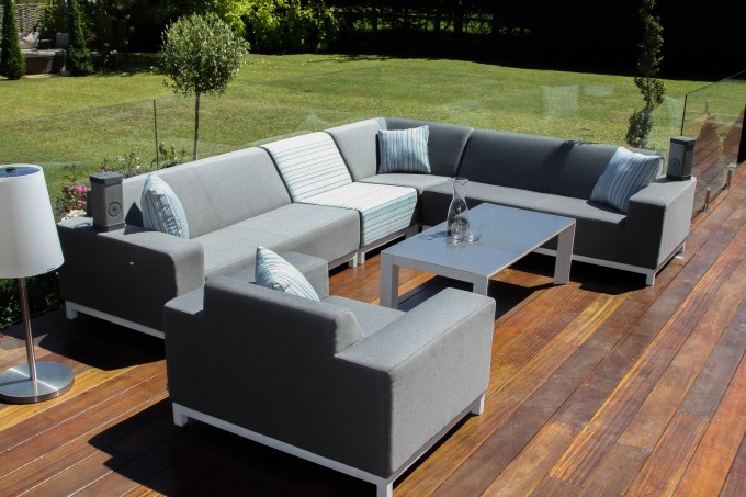 Maze Fabric - Devane Corner Sofa Set - 11