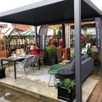 Louvred Roof Pergola (1) Louvred Roof Pergola (1)