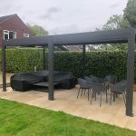 Louvred Roof Pergola Gazebo (3)