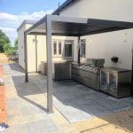 Louvred Roof Pergola Gazebo (7)