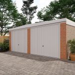 20ft wide Pent roof ultimate concrete garage 20ft wide Pent roof ultimate concrete garage