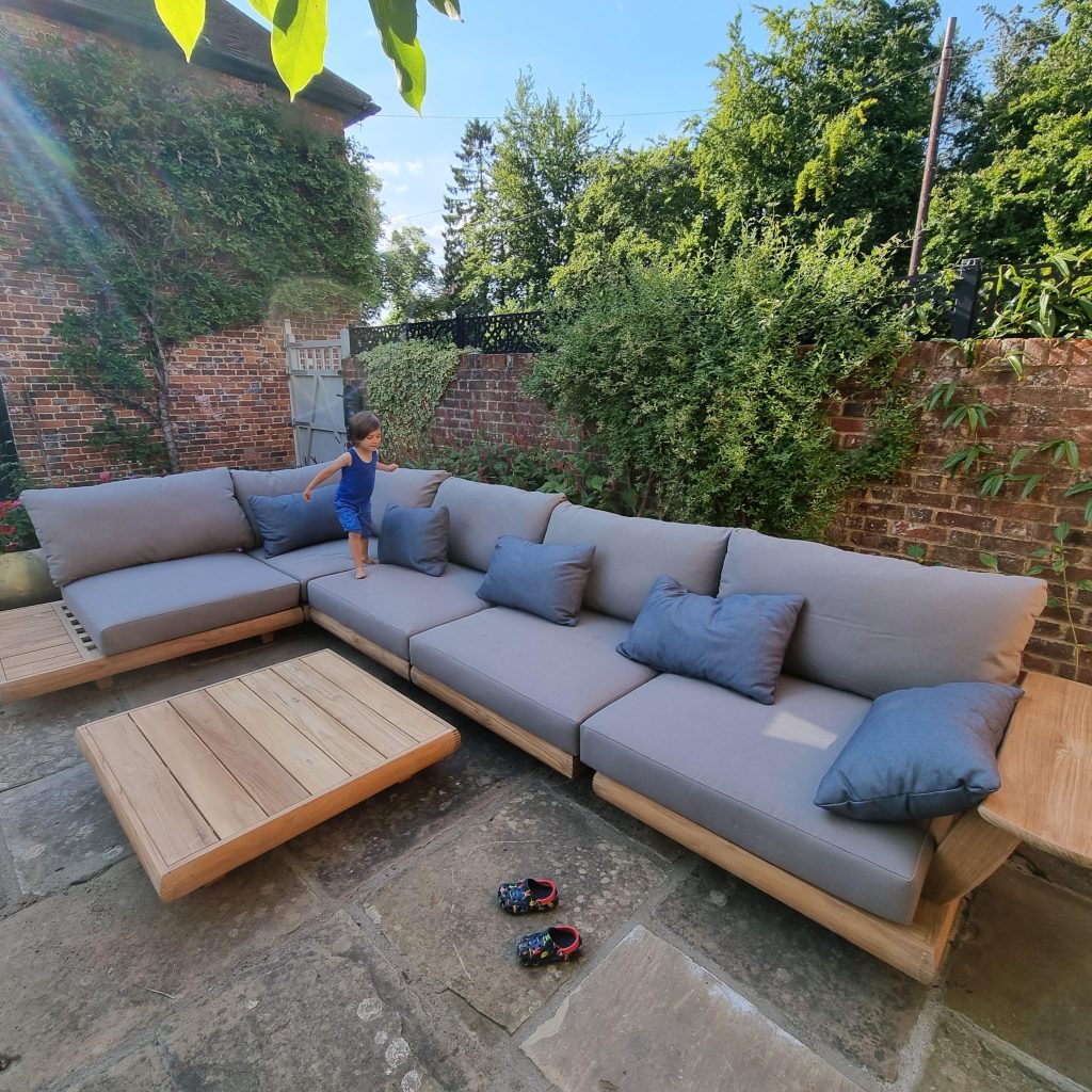 Alexander Rose Sorrento Modular Teak Lounge 1 Birstall Garden & Leisure