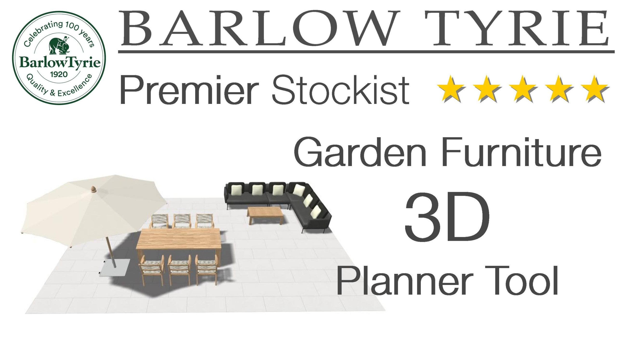 Barlow Tyrie Garden Furniture 3D Online Planning Tool & Visualizer