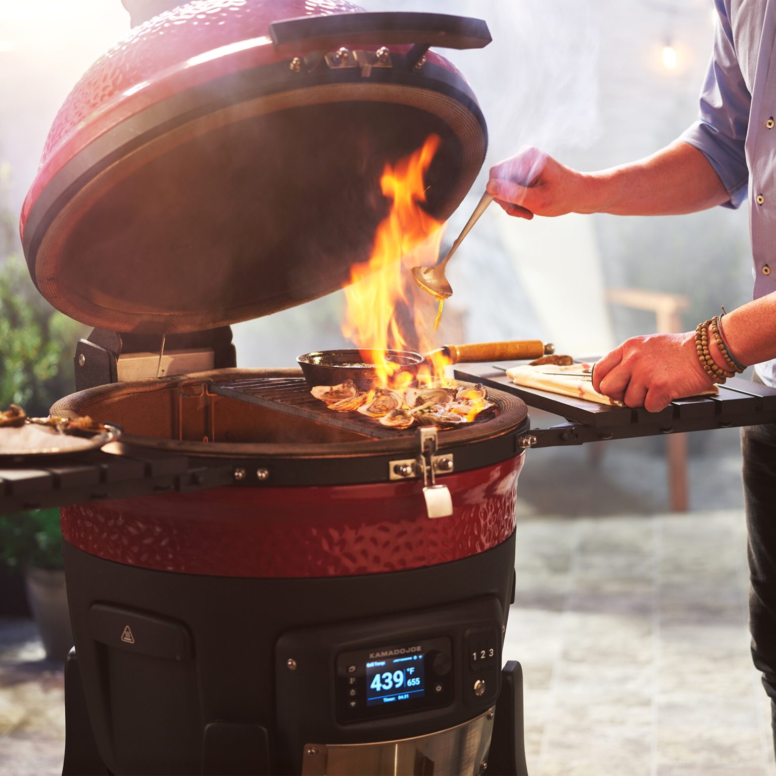 Konnected Joe The Future of Outdoor Cooking Kamado Joe Birstall