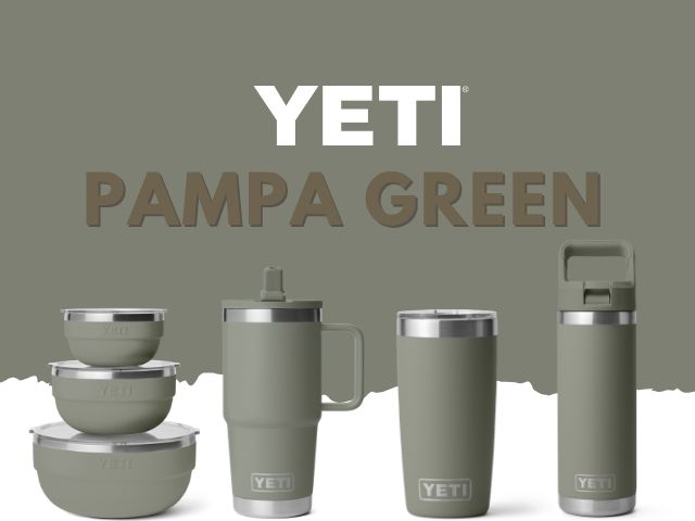 YETI Shop By Colour<br />PAMPA GREEN
