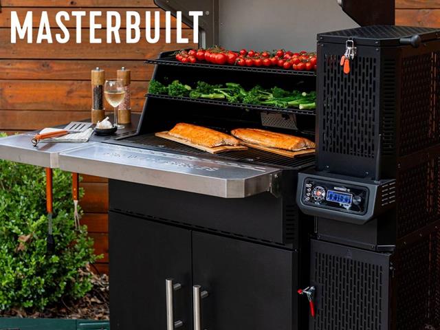 Masterbuilt 1150 Gravity Fed Charcoal Grill Smokers