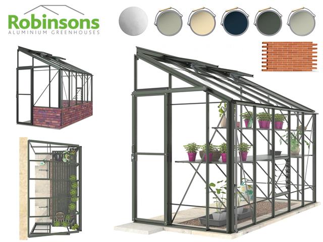 Robinsons<br />5ft Deep<br />Lean-To Greenhouses