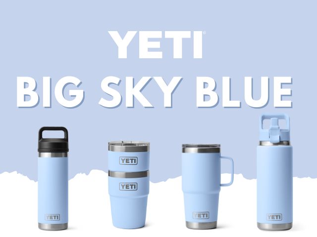 YETI Shop By Colour<br />BIG SKY BLUE